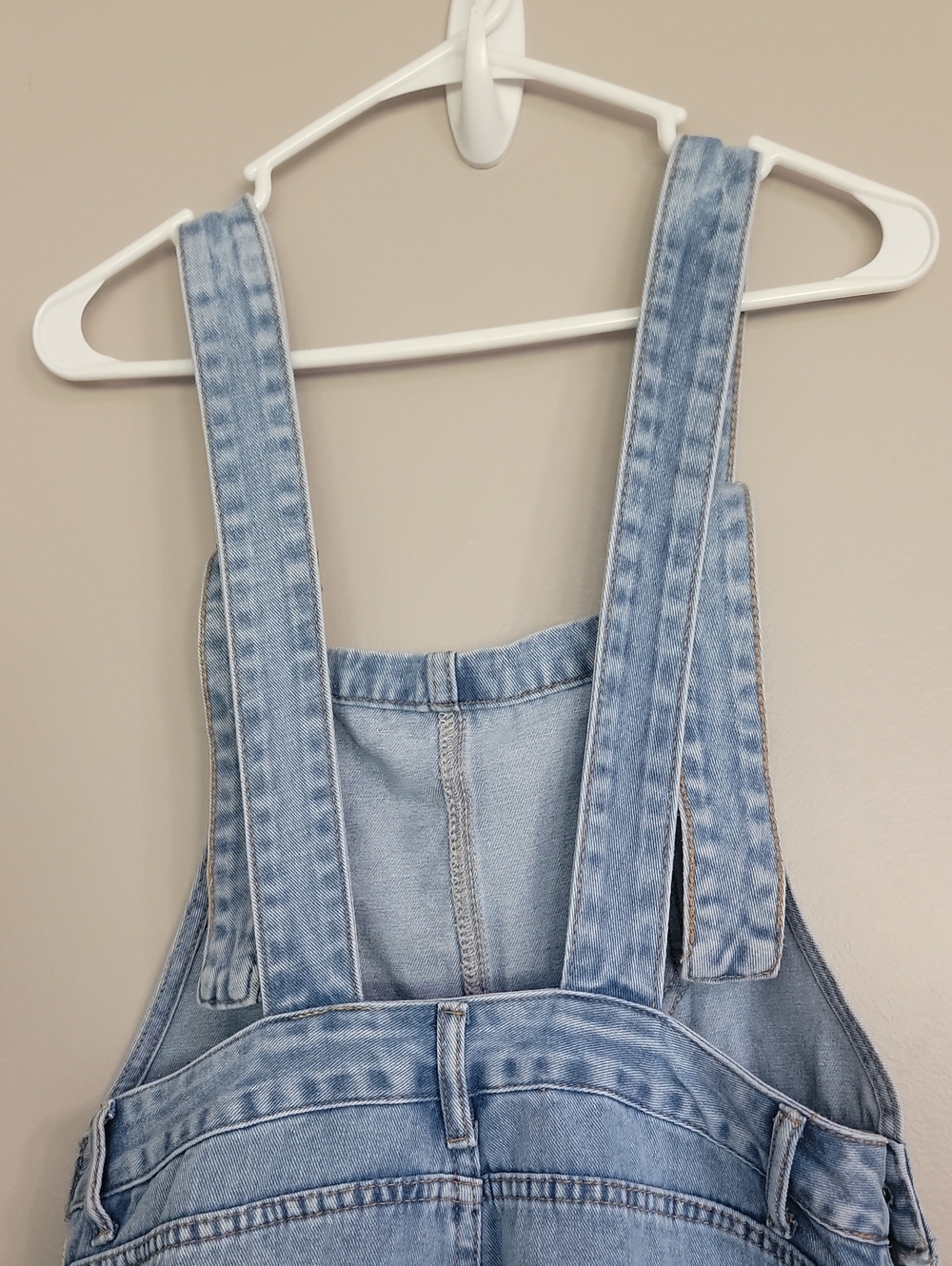 SHEIN Jean Short Alls Overalls Size 8 / 10 - Picture 7 of 10